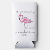 Laat je opsluiten Flamingo Bachelorette (Achterkant)