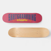 Laat je skateboardingidentiteit zien skateboard (Horizontaal)