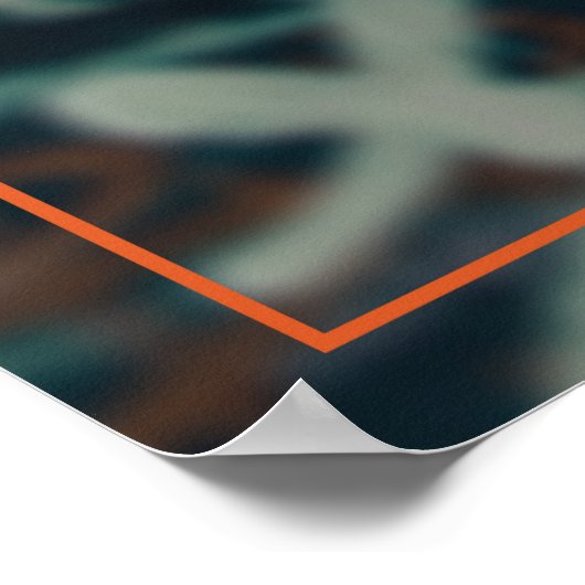 Laat je spijkers je persoonlijkheid weerspiegelen, poster (Hoek)