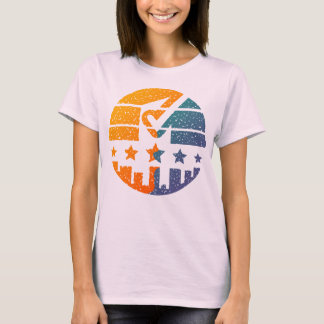 Laat je sporen na t-shirt