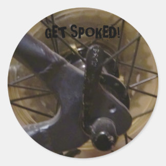 "Laat je spreken!" Sticker