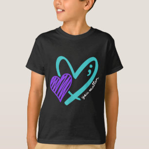Laat Je Verhaal Niet Einde Door Zelfmoord T-shirt
