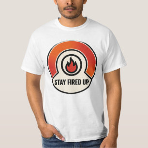 Laat je vuur leiden – Motivatie Vlam T-shirt