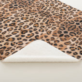 Laat je wilde kant los sherpa deken (3/4)