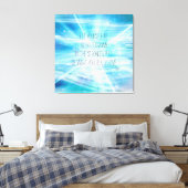 Laat je zelf tekenen canvas afdruk (Insitu (Slaapkamer))