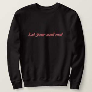 ✨ Laat Je Ziel Rusten Aesthetic Hoodie – Kalm Gemo Trui