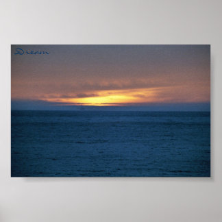 Laat jezelf dromen poster