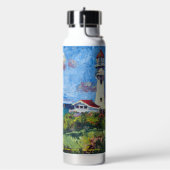 Laat licht uit de donkere waterfles schijnen (Links)