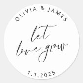 Laat liefde Stickers groeien (Voorkant)