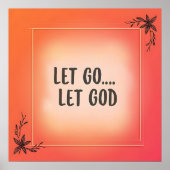 Laat los, laat God Poster (Voorkant)