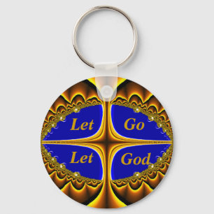 Laat los, laat God_Sleutelhanger. Sleutelhanger