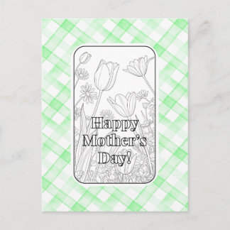 Laat mama zien wie ze is! briefkaart