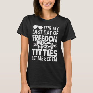 Laat Me Bachelorfeest Stag Bruidegom Grap Mannen   T-shirt
