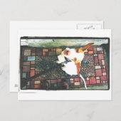 Laat me binnen briefkaart (Voorkant / Achterkant)