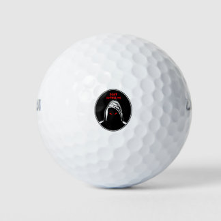 Laat me de ideeënillustratie niet lastig vallen golfballen