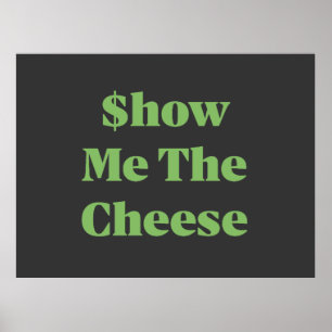 Laat Me De Kaas Zien Poster