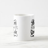 Laat me deze grappige koffie-Mok overdenken Koffiemok (Center)