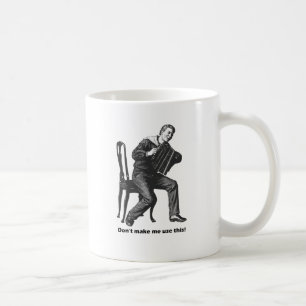 Laat me dit niet gebruiken! (Accordion) Koffiemok