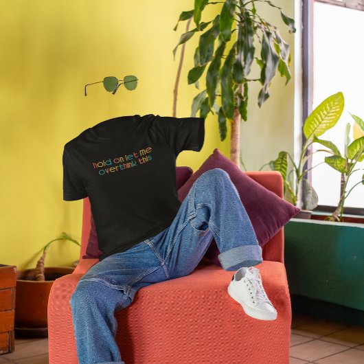 Laat me dit overdenken Tri-Blend shirt