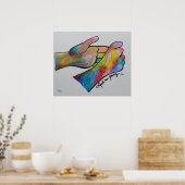 LAAT ME GENOEG. POSTER (Keuken)