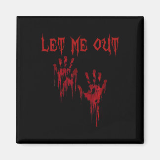 Laat me handen uit enge Halloween Magneet