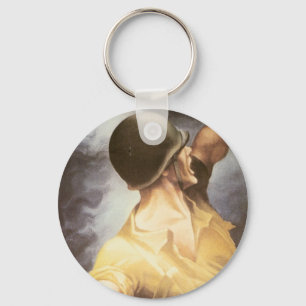 Laat me het hebben - koop oorlogsobligaties sleutelhanger