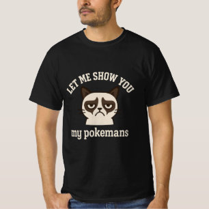 Laat me je mijn pokemans zien t-shirt
