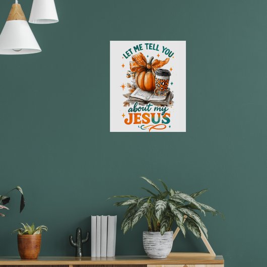 Laat me je vertellen... poster (Woonkamer 1)