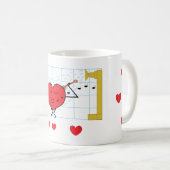 Laat me jullie met liefde verraden: koffiemok (Voorkant rechts)