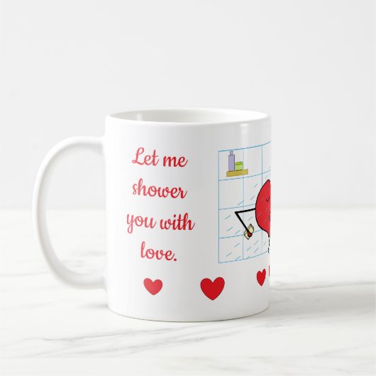 Laat me jullie met liefde verraden: koffiemok (Links)