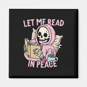 Laat me lezen in vrede grappige geest lezen boek H Magneet