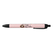 Laat me los met mijn pen. zwarte inkt pen (Bodem)