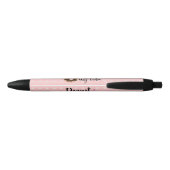 Laat me los met mijn pen. zwarte inkt pen (Achterkant)