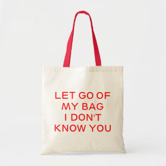 Laat me los. tote bag