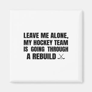 Laat Me Met Rust Mijn IJshockeyteam Gaat Door Een Magneet