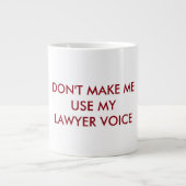 Laat me mijn Mok van de stem van de advocaat niet (Voorkant)