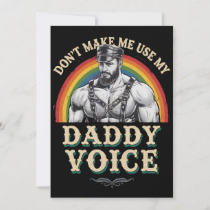 Laat me mijn papa niet gebruiken voor homo-lgbt's kaart