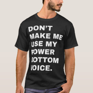 Laat me mijn stem LGBT Gay Pr van de Bodem van de  T-shirt