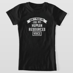 laat me mijn stem niet gebruiken, grappig werk t-shirt