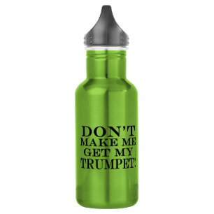 Laat me mijn Trumpet halen Waterfles