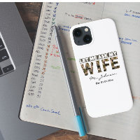 Laat me mijn vrouw vragen grappig gepersonaliseerd