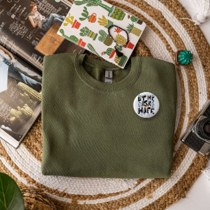 Laat me mijn vrouw vragen. Huwelijk Humor Ronde Button 3,2 Cm