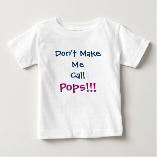 Laat me niet bellen met Poppen Opa Baby T-shirt