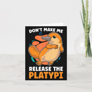 Laat Me Niet De Platy Loves Duck Bille Vrij Kaart