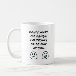 Laat me niet lachen koffiemok