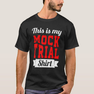 Laat me niet mijn Mock Proefstem gebruiken Funny L T-shirt