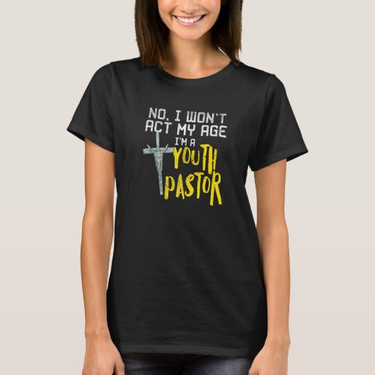 Laat me niet mijn stem van de pastor van de Jeugd T-shirt (Voorkant)