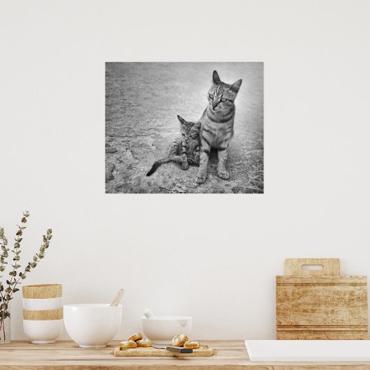 Laat me nooit alleen poster (Keuken)