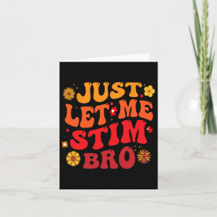 Laat me stim bro Kinder jongens grappig autisme aw Kaart