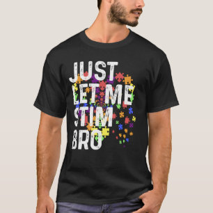 Laat Me Stim Bros T-shirt Maand van de Autisme Acc